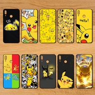 Soft black phone case for Vivo Y53 Y66 Y67 Y69 Y71 Y73 Y73S Y77 Y79 Y78 PLUS WA43 Pikachu Fashion pr