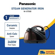 Panasonic Ni-Gt500 Anti-Calc Steam Generator Iron For Quick Professional-Level Ironing Ni-Gt500Nsk S