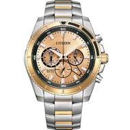 [𝐏𝐎𝐖𝐄𝐑𝐌𝐀𝐓𝐈𝐂] Citizen AN8204-59X AN8204-59 Quartz Chronograph Stainless Steel Men's Sporty Casual Watch