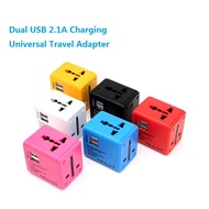 Universal Travel Adapter with Dual USB 2.1A Charger