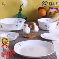 (Discontinued) Original USA Corelle Blue Floral Loose Item (Pasta Bowl 21cm/Break &amp; Chip Resistant Plates/Noodle Bowl)