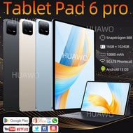 10.1inch Tablets Tablet Android Pad 6 Pro 16GB+512GB Snapdragon 888 Tablets PC 5G Dual SIM Card or WIFI HD 4K Mini Tab