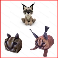 SQ5 Roblox Raise a Floppa Plush Toys Pet Simulator X Big Games Cat Stuffed Dolls Home Decor Kids Gif