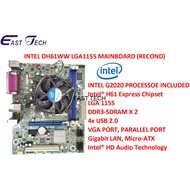 INTEL DH61WW LGA1155 MAINBOARD AND INTEL G2020  i3-2120 PROCESSOR (RECOND) (TESTED)