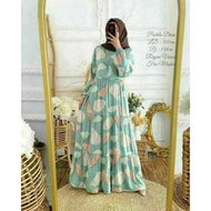 Midi Dres Daun