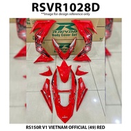 Body Cover Set Rapido Honda RS150R V1 V2 V3 VIETNAM OFFICIAL (49) Accessories Motor RS 150 RS150 R C