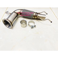 downpipe for MINI COOPER S MK3 F54 F55 F56 F57 2.0T 1.5t downpipe JCW 2.0T turbo pipe 2014-2018 Deca