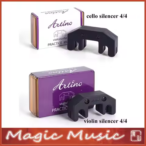 Artino Violin Mute for Practice, Violin, Viola, Cello, Made in Taiwan, High Quality