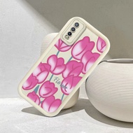 Personalized Purple Tulip Case For OPPO A79 A3 PRO Realme C20 C11 C21Y C25Y A53 A33 A7 A12S A57 A77 