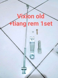 1set paha rem belakang Vixion old+tiang rem