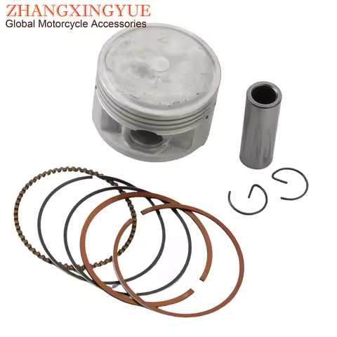Scooter 53.5mm Piston Kit For Yamaha YP125 Majesty MBK Skyliner XN125 Teos XQ125 Maxster 125cc 5DS-1