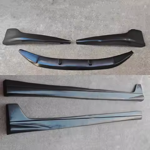 Front Shovel Bumper Corner Side Skirts for Honda Accord 2008-2013 Modified Unpainted Body Kit Car Ac