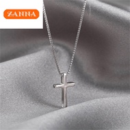 pure silver 925 necklace Silver Jewelry Necklace Cross Pendant amulet Necklace for Women Crucifix Ch