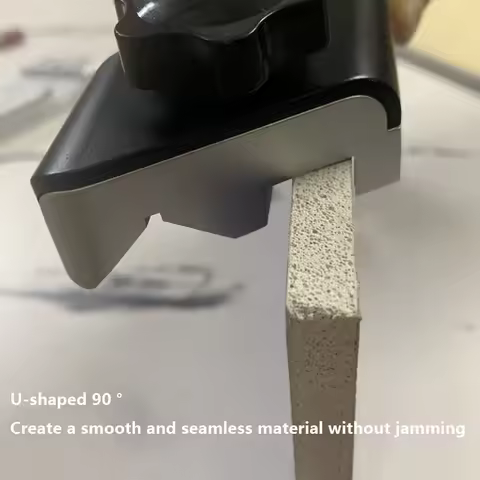 HOT Gypsum Board V-shaped Chamfer Bevel Double Groove 45 Degree Trimming Tool Board Planer Manual Gy