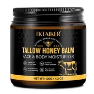 Beef Tallow for Skin, Beef Tallow for Face, Hydrating Tallow Balm with OIO4