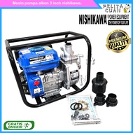 Mesin Pompa Air Alkon 3 inch nishikawa Pompa Sedot Buang Air Pengairan