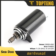 TopTeng สตาร์ทเตอร์ สำหรับSeadoo Sportboat Challenger Speedster GTX GSX XP SPX 782cc Rotax Marine 78