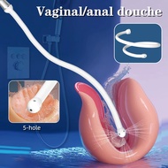 Anal Cleansing Kit for Men and Women, Enema Nozzle, Vaginal Wash Hose, Unisex Douching Set, Gay Frie