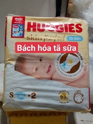 (tặng 2 miếng) Tã dán sơ sinh huggies S80 miếng skin perfect 4-8kg