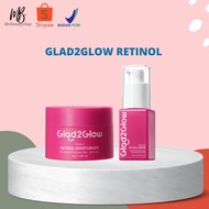 GLAD2GLOW RETINOL SERIES | MOISTURIZER MOISTURIZER | SERUM SERUM