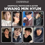 [KOREAN ACTOR] HWANG MIN HYUN PHOTOCARD UNOFFICIAL