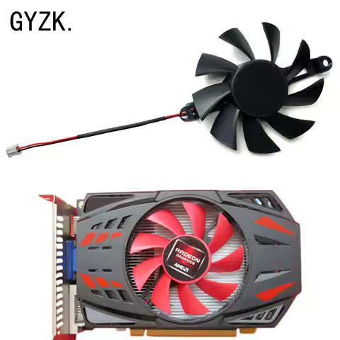 New For AMD GTX1050 950 650ti 750ti HD6700 Graphics Card Replacement Fan