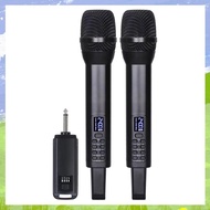 (ICTE) Karaoke Wireless Microphone Receiver Audio Singing Performance Treble Bass 2.4G Wireless Hand
