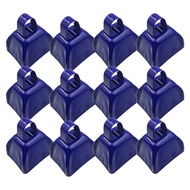 12 Pack Cowbells 3 Inch Metal Cowbell Noise Makers Sporting Events Small Cow Bell for Football Games