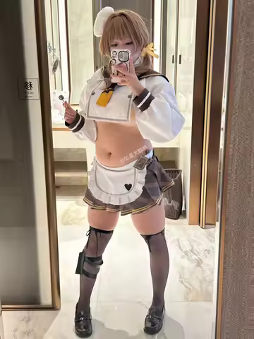 Irelia H Customized NiKKE Bready Cosplay Costume Women Maid JK Dress