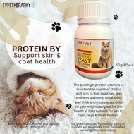 Brewery Yeast Seravet 50g untuk Kurangkan keguguran bulu sibuluss