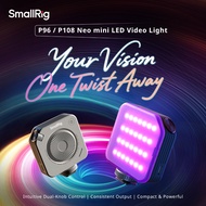 SmallRig P96 / P108 Neo mini LED Video Light: Bi-Color or RGBWW, 2700K-6500K, 93g Ultra-Light, 75Min