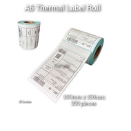 A6 Thermal Paper Roll Airway Bill Label/Sticker 350pcs
