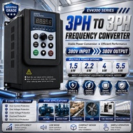 380V VFD Inverter 3 Phase to 3 Phase 1.5KW 2.2KW 4KW 5.5KW Frequency Converter Motor Speed Controlle