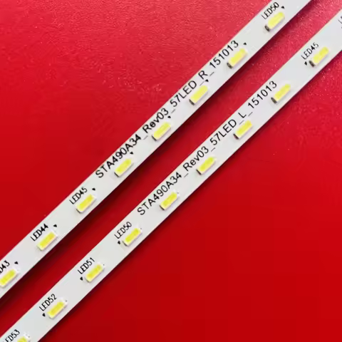 2pcs/Kit LED LED Strips for 49 TV KDL 49WD750 49W750D 49WD751 49WD752 49WD754 49WD755 49WD756 49WD75