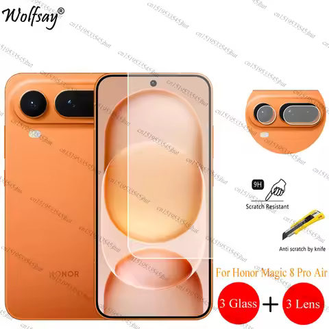 Lens Film For Honor Magic 8 Pro Air Screen Protector For Honor Magic 8 Pro Air Clear Front Glass For
