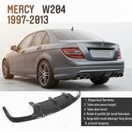 0% installment bodykit DIFFUSER MERCEDES-BENZ W204 2007-2013 LOOK AMG MERCY MERCI