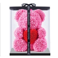 Sweet Heart Bear A Holding Valentine's Day Rose That Conveys Love Gf51