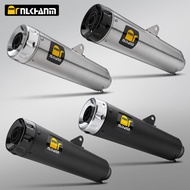 51mm Universal Motorcycle Exhaust SC project Muffler Pipe Tailpipe With DB Killer for Yamaha Kawasak