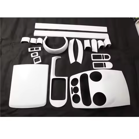 White Color Car Interior Trim For Volkswagen Beetle 2003-2006 2008-2010 LHD Dashboard Gear Shift Pan