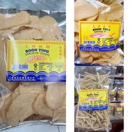 Keropok Udang Keping/ udang stick /keropok ikan Keping/ikan stick Boon Ting Kuching Sarawak文珍虾饼/虾条/鱼