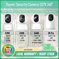 Xiaomi Smart Home Security Camera Wifi Camera C200 / C300 / C400 / 2K Pro /PTZ CCTV 360 Degree Motion Detect Recorder HD
