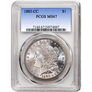 cod 1883-CC USA Morgan 1 Dollar Coin 90% Silver Rating Coins High Quality Collectibles Graded Coins 