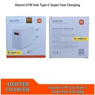 Xiaomi 67W Usb Type C Travel Charger Super Fast Charging