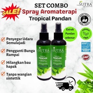2 For RM 54Pandan Aromatheraphy Multipurpose| Spray Spray Aromaterapi Bunga Rampai