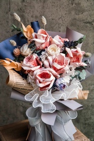 鈔票花束/鈔票玫瑰花束/有錢花花束/紙鈔花束/錢花花束/生日花束