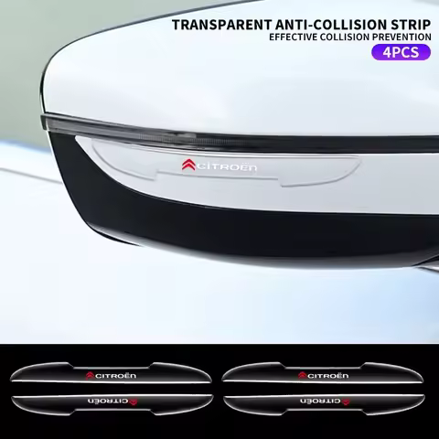 Car Door Transparent Sticker Auto Exterior Anti-scratch Decals For Citroen C1 C2 C3 C4 C5 C6 C8 C4L 