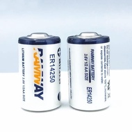 Ruiyi ER14250 3.6V Instrument Instrument Battery 1/2AA Delta PLC Probe Battery Replace ls14250