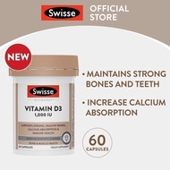 [EXP 30 NOV 2026] Swisse Ultiboost Vitamin D3 60 Caps