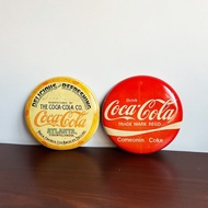 隱物 日本昭和復古可口可樂圓形鐵牌