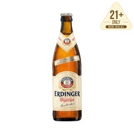 Erdinger Weissbier with Fine Yeast Beer (4 bottles x 500ml)